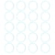 thumbnail image 1 of Anillos De Hojas Sueltas De Plástico De 20 Piezas, Anillos Flexibles Transparentes Para Tarjetas De Notas Documentos Con Material De Educación Física Para La Oficina Escolar En, 1 of 7