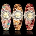 thumbnail image 4 of Women\‘s Flower Butterfly Dress Watch  Dial Rhinestone Bracelet Wristwatch, 4 of 10