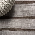 thumbnail image 4 of JONATHAN Y SANTA MONICA 2 x 10 Runner Rug, Colonia Berber Stripe - Beige/Brown, SMB125A-210, 4 of 10