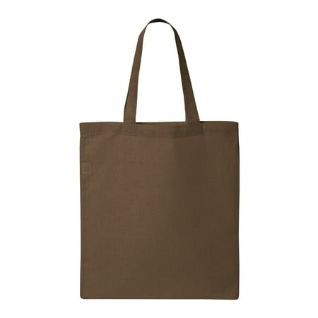 Gold Hardware Leather Handbags - Valubag QTB Economical Tote Bag