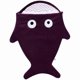 thumbnail image 1 of Baby Anti-kick quilt cartoon children shark Purple, 1 of 1