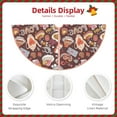 thumbnail image 3 of Haiem Love Heart Pattern Christmas Tree Skirt Merry Christmas Party Christmas Tree Decoration,New Year Decorations-30", 3 of 6