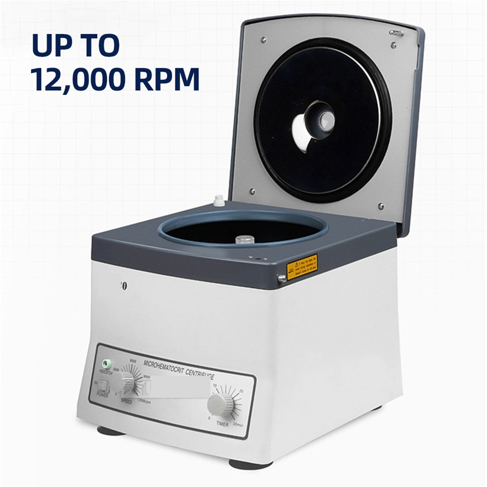 Capillary Micro Centrifuge 24 Capillary Micro Centrifuge 12000r/min 1.5x75mm Laboratory Centrifuge Equipment ,High Lab Quality Material