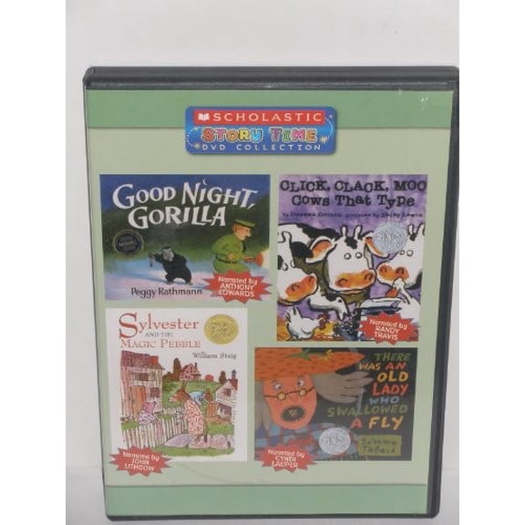 Pre-Owned Scholastic Story Time 2-DVD Collection: Good Night Gorilla + Paperback