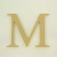 thumbnail image 1 of Package of 1, "M" 8 Inch X 3/4" MDF Letters In The Times New Roman Font | Thick | Upper Case For Art & Craft Project, Made in USA, 1 of 1