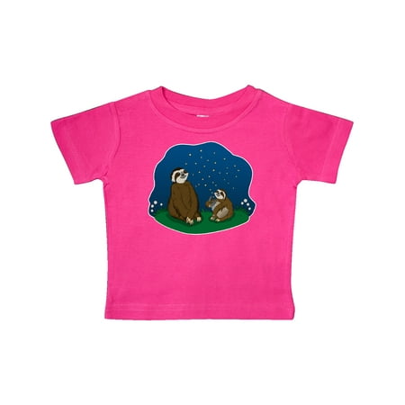 

Inktastic Fireflies With Summer Sloths Gift Baby Boy or Baby Girl T-Shirt