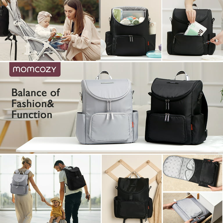 Momcozy Diaper Bag Backpack, Large Travel Diaper Bag Backpack