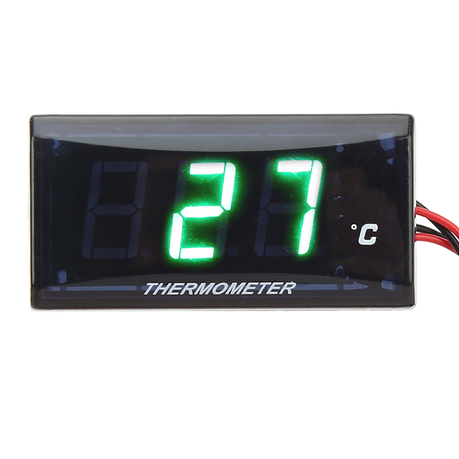 Motorcycle Digital Water Temp Gauge Ultra Thin DC 12V LCD Display ...