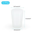 thumbnail image 2 of Uxcell 12 Pcs Tapones de Goma Sólida de Silicona Blanca, Tapones Cónicos para Fregaderos, Diámetro de 13 mm a 17 mm, 2 of 6