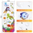 thumbnail image 3 of Non Slip Bath Mat Machine Washable, Cartoon Bathtub Shower Mat with Drain Holes, Strong Suction Cups for Smooth Surface, Quick Drying Bathroom Safety Mat, 40x16 Inch, Turtle, 3 of 6