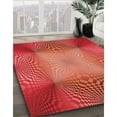 thumbnail image 2 of Ahgly Company Indoor Square Patterned Red Area Rugs, 3' Square, 2 of 6