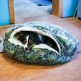 thumbnail image 2 of Snoozer Luxury Cozy Cave Dog Bed, Extra Large, Camouflage, Hooded Nesting Dog Bed, 2 of 7