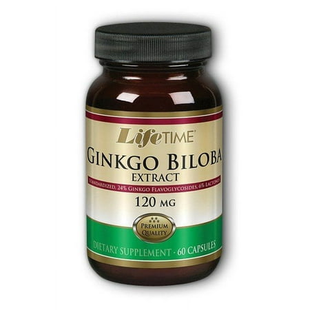 LifeTime Ginkgo Biloba 120mg 60 Capsule