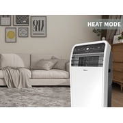 Shinco 10,000 BTU Portable Air Conditioner with Heater up to 400 Sq. Ft, Ac Heater Combo Window Unit, Portable AC Unit with Dehumidifier & Fan, Cools & Heats,Remote Control and Window Kit