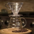 thumbnail image 3 of Hario V60 Plastic Coffee Dripper, Size 02, Clear, 3 of 4
