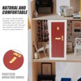 thumbnail image 2 of Miangastore Doll House Mini Door Model Mini House Furniture Wooden Mini Door Model Small Gate Ornament, 2 of 8