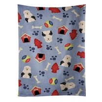 Carolines Treasures BB2709KTWL Dog House Collection Old English Sheepdog Kitchen Towel 15 X 28" multicolor