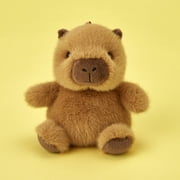 Buttercups Capybara Plush Toy 4.5 inch – Small Stuffed Animal for Kids, Cute Soft Brown Capybara, Mini Collectible Plush Gift