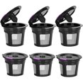 thumbnail image 1 of Amdohai Lot de 6 Tasses K Réutilisables pour Keurig, Filtre à Café K Réutilisable, Tasse K Rechargeable Simple pour Keurig 2.0 1.0 Sans BPA, 1 of 7