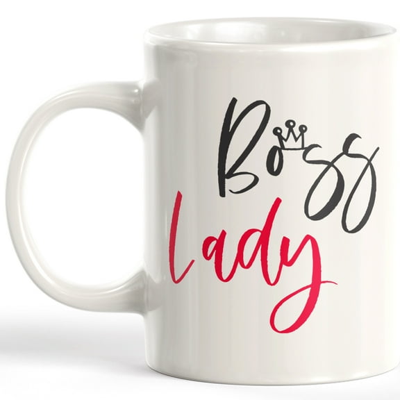 Designs ByLITA Boss Lady 11 oz Ceramic Coffee Mug