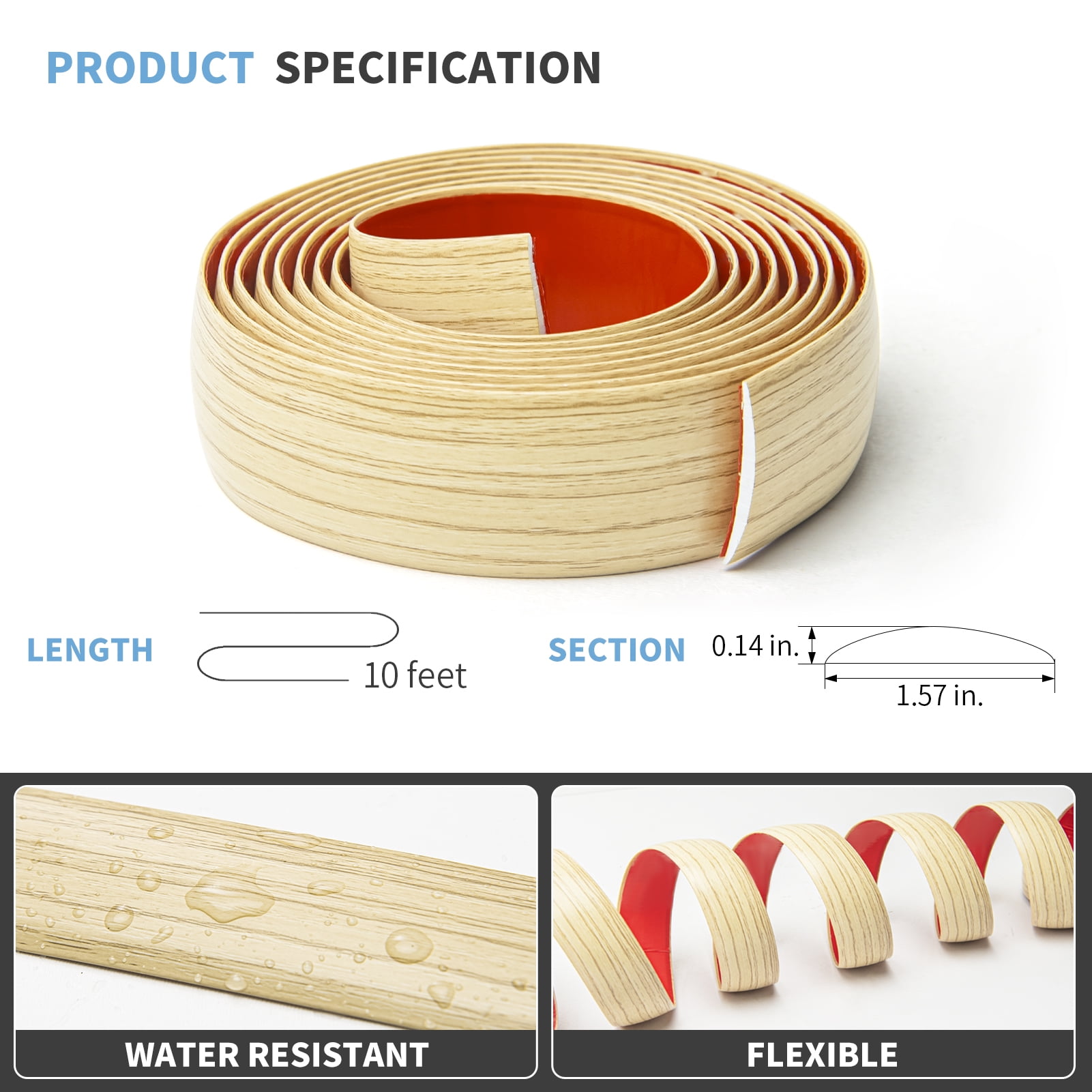 Flexible Rubber Floor Transition Strips Two Birds Home
