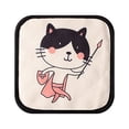 thumbnail image 1 of Dvkptbk Coasters Dining Table Mat, Heat Pad,Pot Holder, Heat-Resistant Linen Fabric, Cute Anti-Scalding Mat Home Essentials on Clearance, 1 of 1