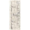 thumbnail image 2 of Hauteloom Campion Hallway, Kitchen Runner Rug - Modern - Plush Pile - Beige, Black - 2'7" x 7'3", 2 of 9