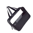 thumbnail image 1 of Vogacara Bolsa de almacenamiento de artículos de tocador de viaje portátil de gran capacidad transparente y visible para un fácil acceso Bolsas de maquillaje negro talla grande, 1 of 6
