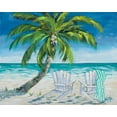 thumbnail image 2 of DeRice, Julie 24x20 Gold Ornate Wood Framed with Double Matting Museum Art Print Titled - Ocean Breeze II, 2 of 4