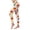 Orange, variant on Halloween Leggings for Women Elastic High Waist Funny Pumpkin Ghost Print Tights Pants Workout Yoga Pants