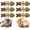 6PCS, variant on Catnip and Silvervine Chew, Natural Fishbone Chew Toy for Cats, Fishbone-Shaped Cat Dental Toy for Chewing, Licking, Pawing. (4PCS,Mixed Flavor)