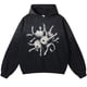 thumbnail image 1 of MHFRRA Sudadera Informal con Capucha Estampada para Uso Diario, Ropa Deportiva Cómoda y Elegante, Ideal para Deportes y Actividades Diarias Negro, 1 of 2