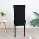 thumbnail image 3 of Nvzi Chair Covers for Dining Room Set of 6 Pack Stretch Black Chair Slipcovers for Parson Chairs 6 Pieces Washable Removable, 3 of 4