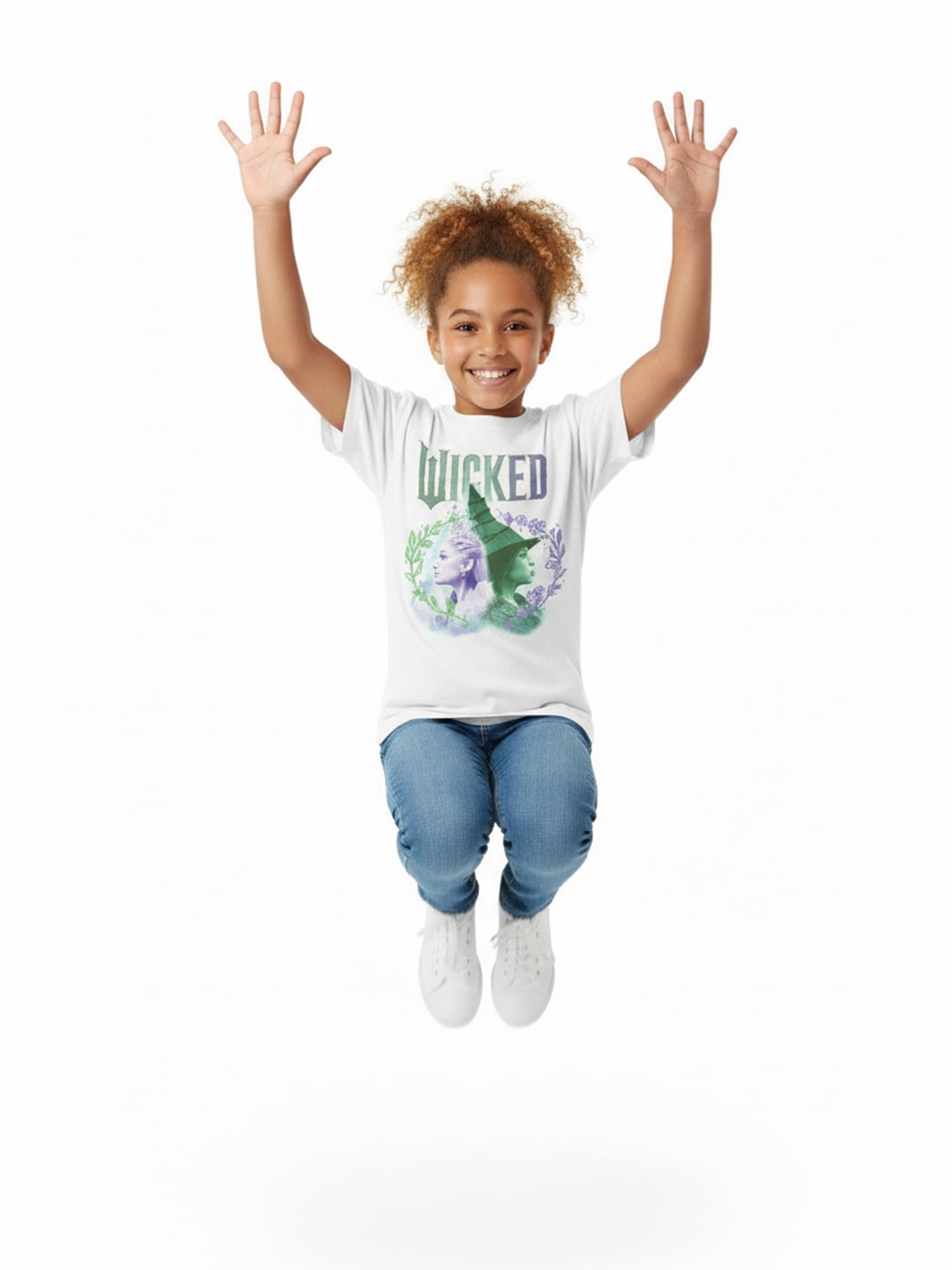 Wicked Unbreakable Bond Girls Short Sleeve Graphic T-Shirt, Sizes 4-16