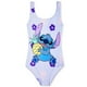thumbnail image 1 of Traje de baño Disney para niñas de una sola pieza, punto lila, de 11 a 12 años, 1 of 6