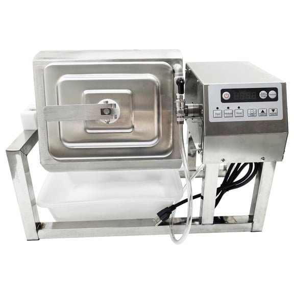 15L Circular Vacuum Marinaed Machine Meat Vegetable Curing Marinating Machine Tumbler Marinator