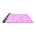 thumbnail image 2 of Ahgly Company Indoor Round Solid Purple Modern Area Rugs, 7' Round, 2 of 4