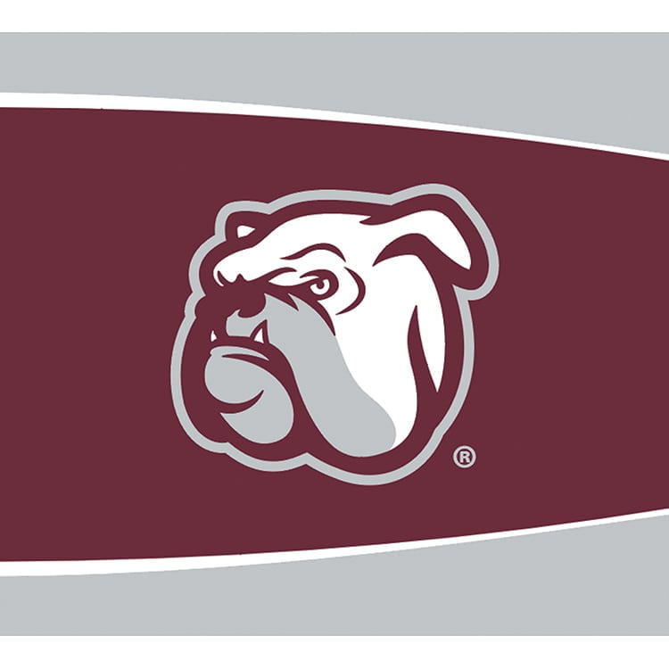 Mississippi State Bulldogs 7 X 8 2 Piece Logo Split Garage Door Decor Walmart Com