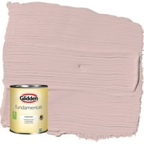 Glidden Fundamentals Tea Time / Pink Flat Interior Paint, 1 Quart