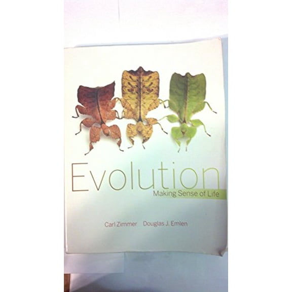 Pre-Owned Evolution: Making Sense of Life (Paperback) 1936221365 9781936221363