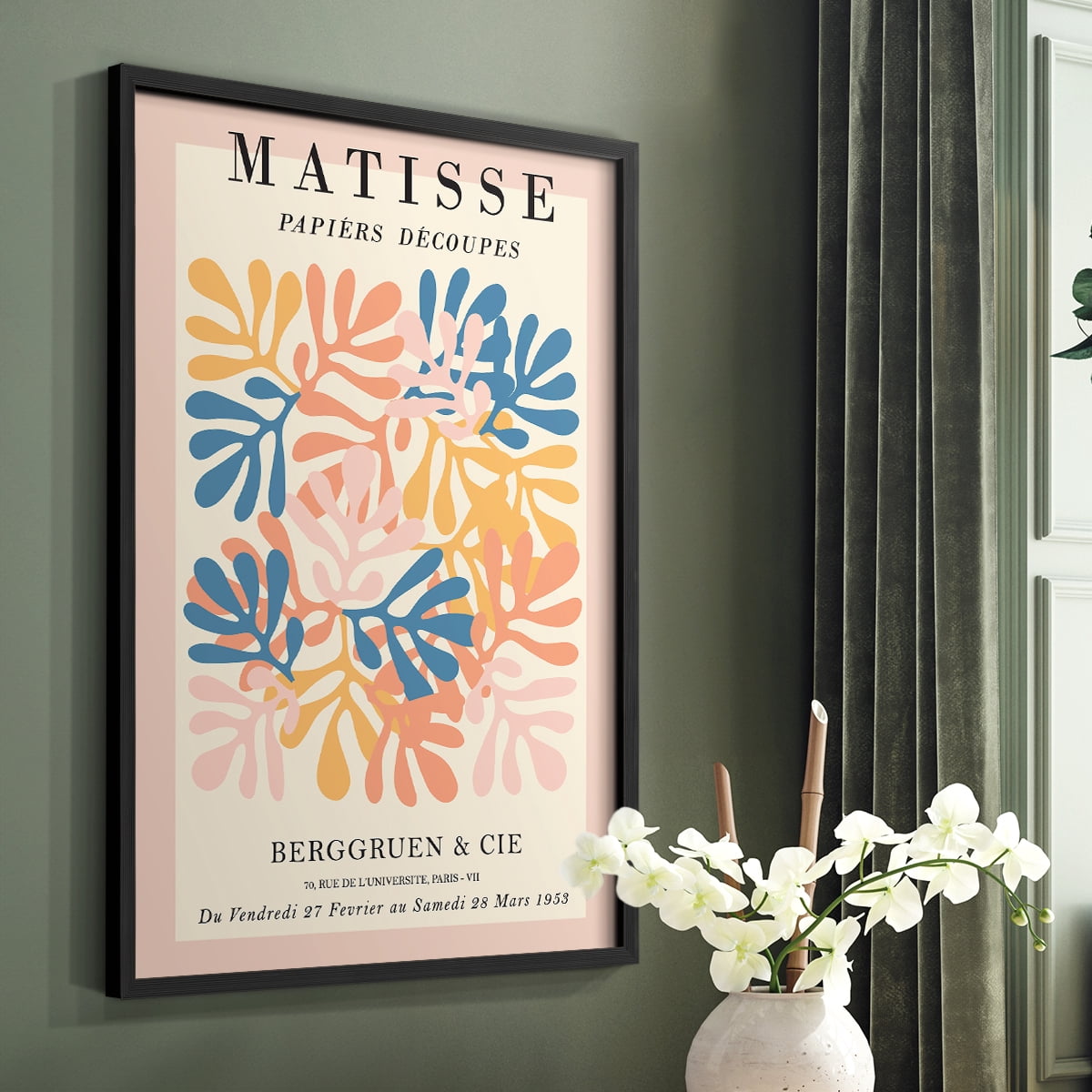 Matisse LXXXV Framed Print - Solid Wood