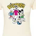 thumbnail image 3 of Disney - Victory  - Juniors Fitted Graphic T-Shirt, 3 of 5