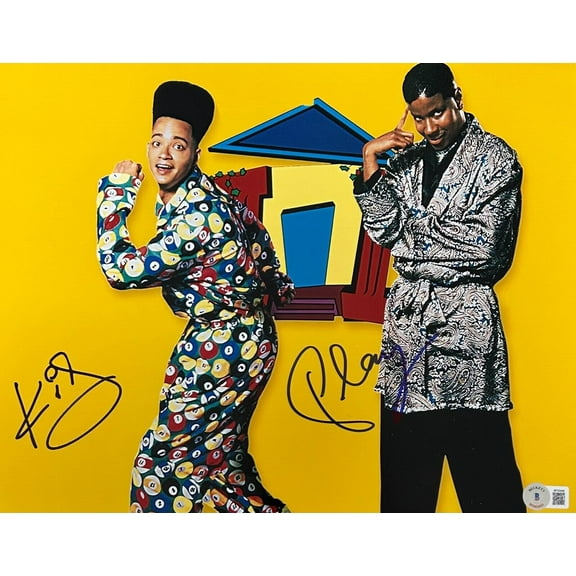 Kid N Play Signed House Party 11x14 Photo Beckett Christopher Reid & Martin #4