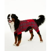 Family Pajamas Brinkley Plaid Fleece Pet Pajamas, Brinkley Plaid, XL