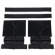 thumbnail image 1 of Set de Cinturón Ajustable de Liberación Rápida YUNYI BRAND Negro Deportes, 1 of 8