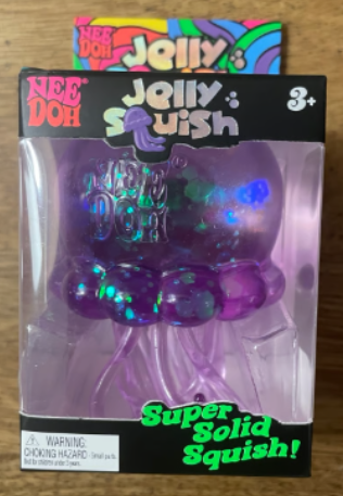 Nee Doh Jelly Squish PURPLE, 1PC