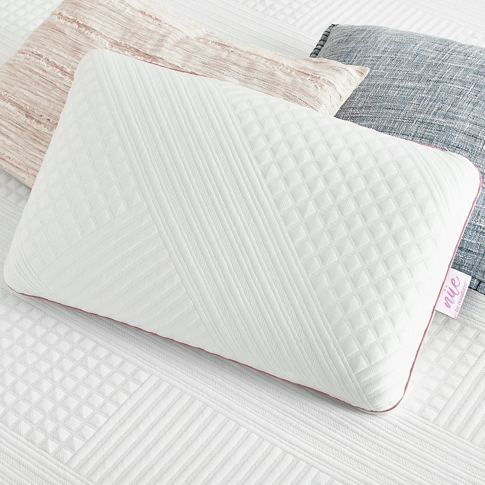 nue by Novaform Cool King Size Pillow with Gel Memory Foam