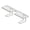 White, variant on Dvumao 16 Inch Over Sink Shelf, Faucet Organizer Rack for Kitchen and Bathroom Countertop, Tray for Soap Dispenser, Toothbrush and Sponges