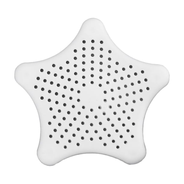 Advancent Filtro disponible del tamiz del fregadero de los colores múltiples del gel de silicona para los colores múltiples de la cocina Juegos de accesorios de baño Blanco