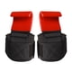 thumbnail image 1 of Ganchos de levantamiento de pesas de resistencia, soporte de muñeca para entrenamiento de gimnasio, 2 correas de empuñaduras eléctricas, guantes Amarillo, 1 of 9